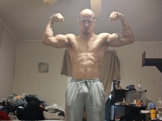 Fitpapimuscleroom - Streamate Smoke Spanking Tattoo Boy 